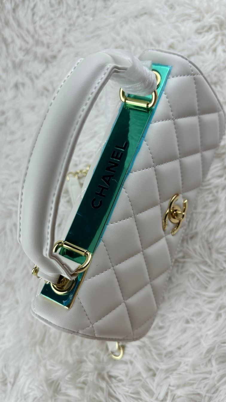 Ch**el top handle bags